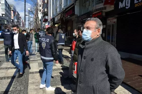 Avcılar'da kısıtlama denetimleri Avcılar'da kısıtlama denetimleri