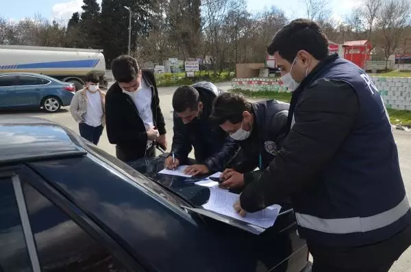 Avcılar'da kısıtlama denetimleri Avcılar'da kısıtlama denetimleri