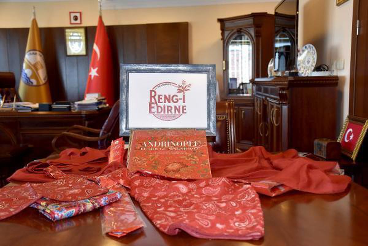 'Edirne Kırmızısı' 300 yıl sonra doğduğu topraklarda yeniden canlandırılıyor