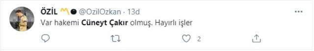 Fenerbahçe-Trabzonspor maçının VAR hakemi Cüneyt Çakır oldu Fenerbahçe-Trabzonspor maçının VAR hakemi Cüneyt Çakır oldu