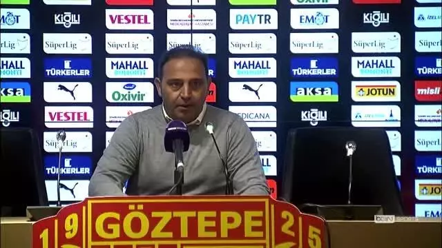 Göztepe-Kasımpaşa maçının ardından Göztepe-Kasımpaşa maçının ardından