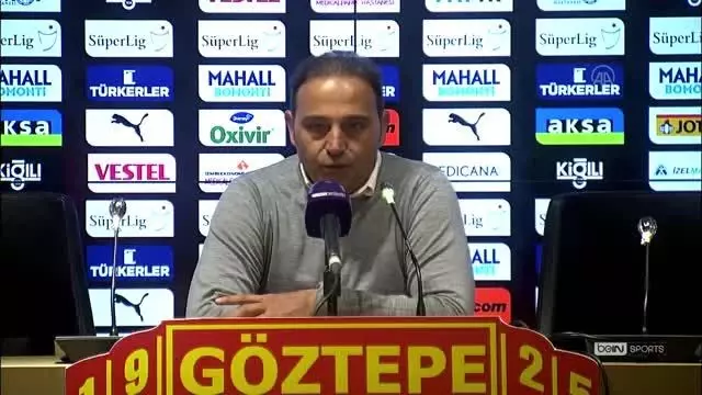 Göztepe-Kasımpaşa maçının ardından Göztepe-Kasımpaşa maçının ardından
