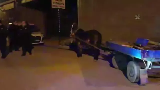 İnegöl'de at arabalı hırsızlık şüphelisi 2 kişi gözaltına alındı İnegöl'de at arabalı hırsızlık şüphelisi 2 kişi gözaltına alındı