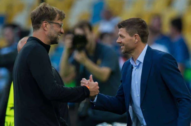 In Liverpool, Jürgen Klopp allegedly left the team and Steven Gerrard became coach