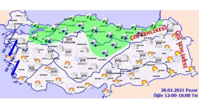 Meteoroloji il il sıraladı! Sağanak yağmur uyarısı