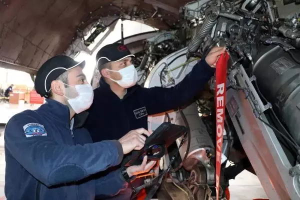 A400M nakliye uçaklarının bakım ve onarım çalışmaları İspanya ve Almanya dışında sadece Kayseri'de yapılıyor A400M nakliye uçaklarının bakım ve onarım çalışmaları İspanya ve Almanya dışında sadece Kayseri'de yapılıyor