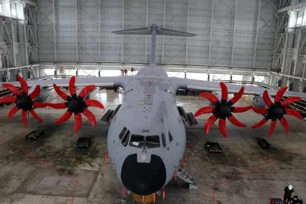 A400M nakliye uçaklarının bakım ve onarım çalışmaları İspanya ve Almanya dışında sadece Kayseri'de yapılıyor A400M nakliye uçaklarının bakım ve onarım çalışmaları İspanya ve Almanya dışında sadece Kayseri'de yapılıyor