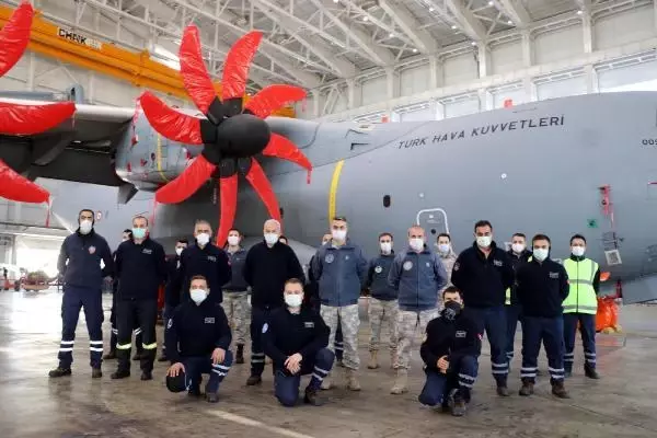 A400M nakliye uçaklarının bakım ve onarım çalışmaları İspanya ve Almanya dışında sadece Kayseri'de yapılıyor A400M nakliye uçaklarının bakım ve onarım çalışmaları İspanya ve Almanya dışında sadece Kayseri'de yapılıyor