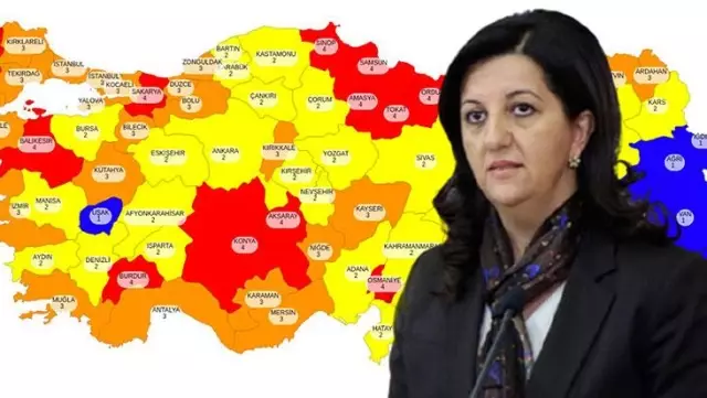 Bakan Koca'nın paylaştığı risk haritasına Pervin Buldan'dan esprili yorum: Adıyaman'ı kaybettik ama Uşak'ı aldık Bakan Koca'nın paylaştığı risk haritasına Pervin Buldan'dan esprili yorum: Adıyaman'ı kaybettik ama Uşak'ı aldık