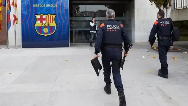 Corruption operation in Barcelona!  Former president Josep Maria Bartomeu detained