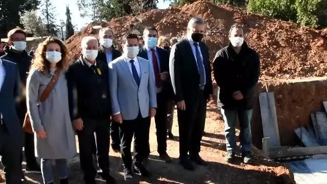 Bodrum'da, depreme dayanıksız okulun yerine yenisi yapılıyor Bodrum'da, depreme dayanıksız okulun yerine yenisi yapılıyor