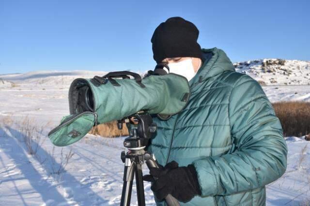 Bölge halkı heyecanlı! Çıldır Gölü'nde yeni bir kuş türü gözlemlendi