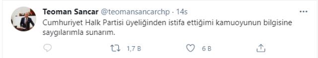 CHP'li Sancar'ın istifası ortalığı karıştırdı! Partide yeni skandal iddiaları art arda geldi