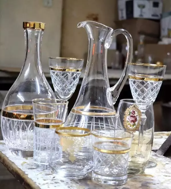 Dekoratif cam bardaklara talep arttı Dekoratif cam bardaklara talep arttı