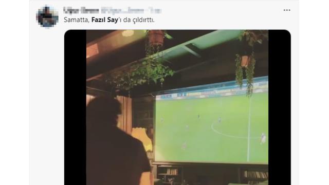 Samatta'nı Trabzonspor maçında kaçırdığı gol ünlü piyanist Fazıl Say'ı çileden çıkardı