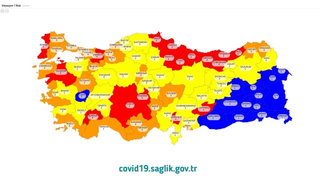 Son Dakika: Sağlık Bakanı Fahrettin Koca, Türkiye'nin koronavirüs risk haritasını açıkladı! İşte normalleşmenin başlayacağı iller