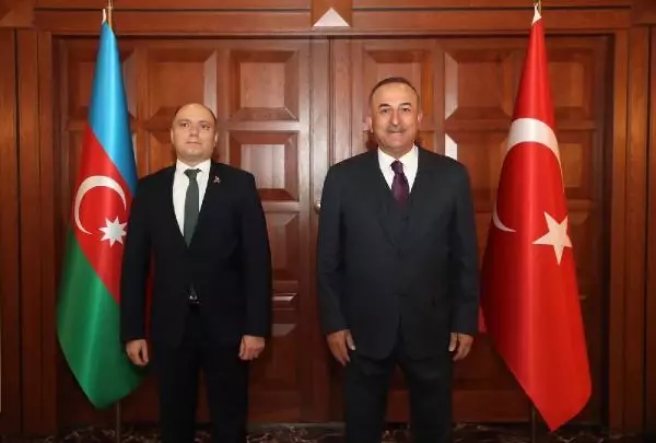 Son dakika: Dışişleri Bakanı Çavuşoğlu, Azerbaycan Kültür Bakanı Kerimov'la görüştü Son dakika: Dışişleri Bakanı Çavuşoğlu, Azerbaycan Kültür Bakanı Kerimov'la görüştü