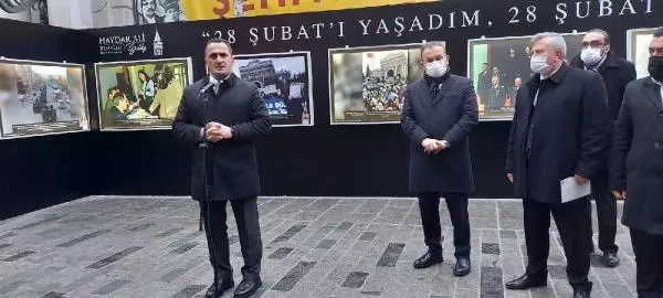 Beyoğlu'nda '28 Şubat'ı yaşadım 28 Şubat'ın farkındayım' fotoğraf sergisi açıldı Beyoğlu'nda '28 Şubat'ı yaşadım 28 Şubat'ın farkındayım' fotoğraf sergisi açıldı