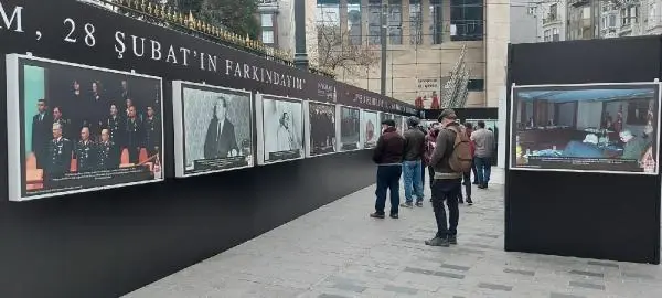 Beyoğlu'nda '28 Şubat'ı yaşadım 28 Şubat'ın farkındayım' fotoğraf sergisi açıldı Beyoğlu'nda '28 Şubat'ı yaşadım 28 Şubat'ın farkındayım' fotoğraf sergisi açıldı