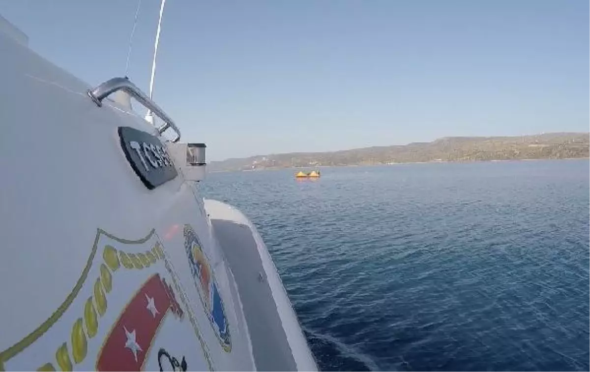Çanakkale'de 33 kaçak göçmen kurtarıldı