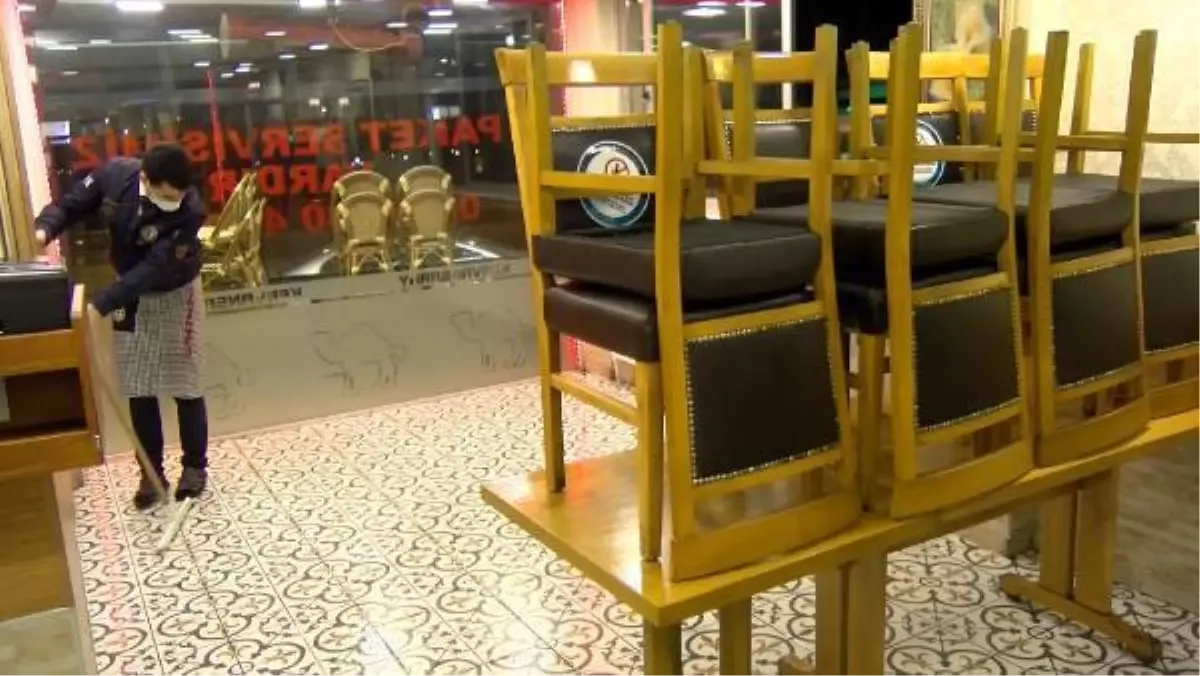 İstanbul'da kademeli normalleşme: iş yerleri geceden hazırlık yaptı-2(Ümraniye)