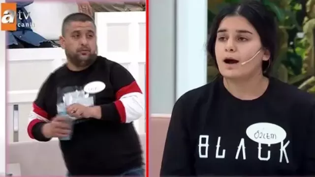 Karısı kuzeni ile kaçan koca canlı yayında şişeyle saldırdı, Esra Erol apar topar yayını kestirdi Karısı kuzeni ile kaçan koca canlı yayında şişeyle saldırdı, Esra Erol apar topar yayını kestirdi