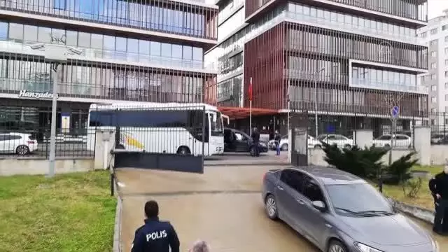 Samsun merkezli organize suç örgütü operasyonunda gözaltına alınan 31 şüpheli adliyede Samsun merkezli organize suç örgütü operasyonunda gözaltına alınan 31 şüpheli adliyede