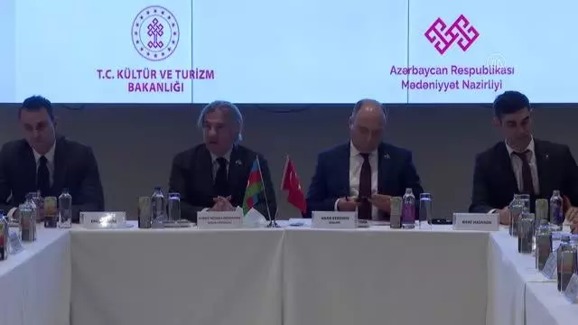 Azerbaycan Kültür Bakanı Kerimov, Türk yapımcılarla bir araya geldi Azerbaycan Kültür Bakanı Kerimov, Türk yapımcılarla bir araya geldi