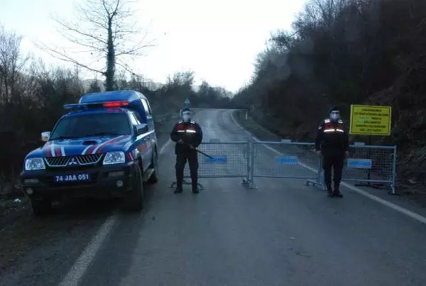Bartın'da 3 köy karantinaya alındı Bartın'da 3 köy karantinaya alındı