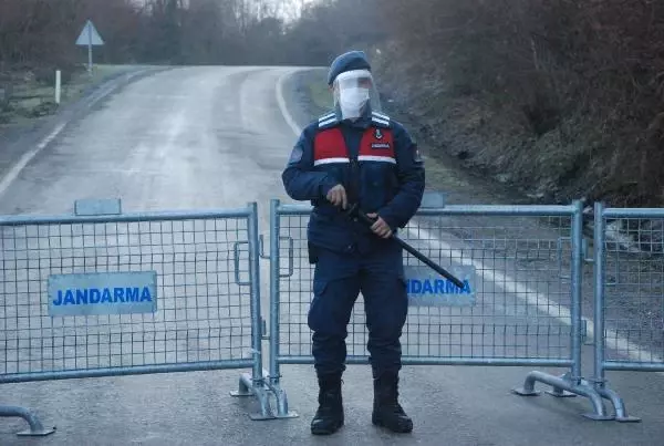Bartın'da 3 köy karantinaya alındı Bartın'da 3 köy karantinaya alındı