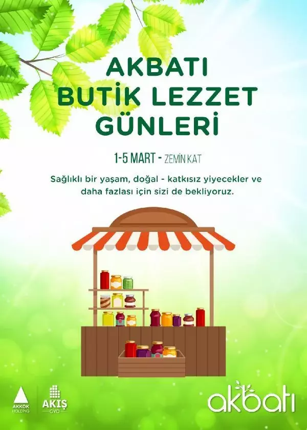 Butik Lezzet Günleri ve Tasarım Pazarı meraklılarını bekliyor Butik Lezzet Günleri ve Tasarım Pazarı meraklılarını bekliyor
