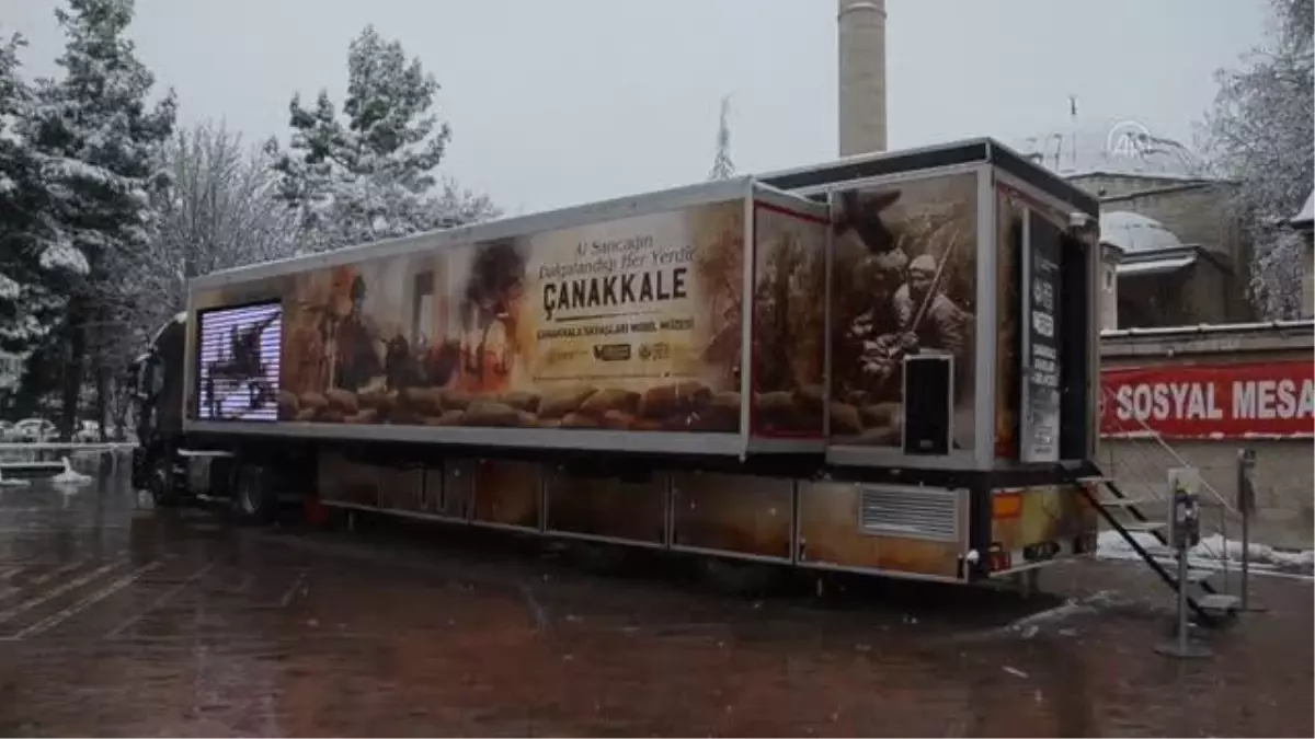 Çanakkale Savaşları Mobil Müzesi ziyarete açıldı