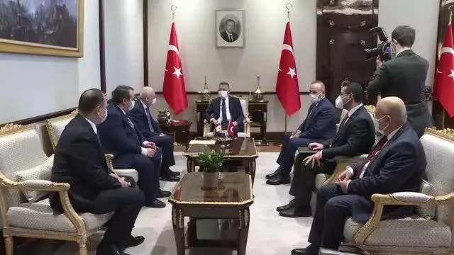 Cumhurbaşkanı Yardımcısı Oktay, Gürcistan Dışişleri Bakanı Zalkaliani'yi kabul etti Cumhurbaşkanı Yardımcısı Oktay, Gürcistan Dışişleri Bakanı Zalkaliani'yi kabul etti