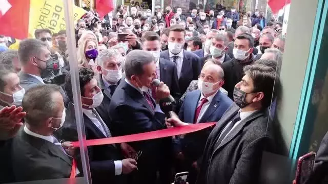 KIRKLARELİ - TDP Genel Başkanı Mustafa Sarıgül, partililer ve gazetecilerle buluştu KIRKLARELİ - TDP Genel Başkanı Mustafa Sarıgül, partililer ve gazetecilerle buluştu