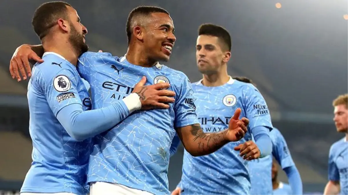 Manchester City, Wolverhampton'ı yenerek üst üste 21. galibiyetini aldı