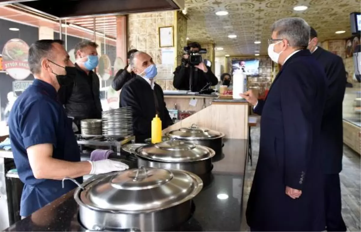Mavi kategorideki Van'da, Vali Bilmez'den iş yerlerinde normalleşme denetimi