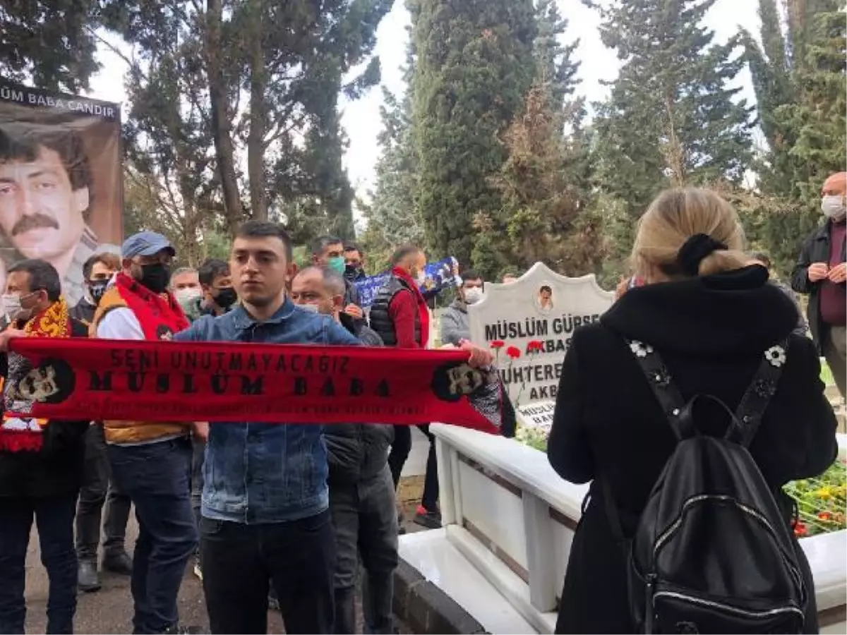 MÜSLÜM GÜRSES ÖLÜMÜNÜN 8. YILINDA MEZARI BAŞINDA ANILDI