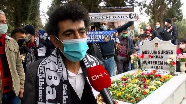 MÜSLÜM GÜRSES ÖLÜMÜNÜN 8. YILINDA MEZARI BAŞINDA ANILDI MÜSLÜM GÜRSES ÖLÜMÜNÜN 8. YILINDA MEZARI BAŞINDA ANILDI
