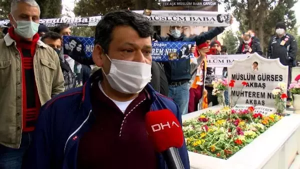 MÜSLÜM GÜRSES ÖLÜMÜNÜN 8. YILINDA MEZARI BAŞINDA ANILDI MÜSLÜM GÜRSES ÖLÜMÜNÜN 8. YILINDA MEZARI BAŞINDA ANILDI