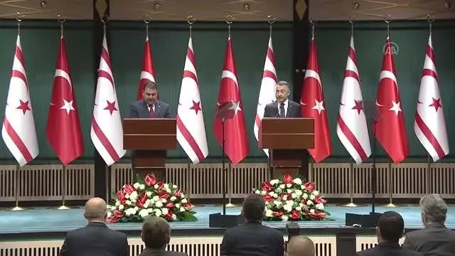 Oktay ve Saner, Türkiye-KKTC 2021 Yılı İktisadi ve Mali İşbirliği Anlaşmasını imzaladı Oktay ve Saner, Türkiye-KKTC 2021 Yılı İktisadi ve Mali İşbirliği Anlaşmasını imzaladı
