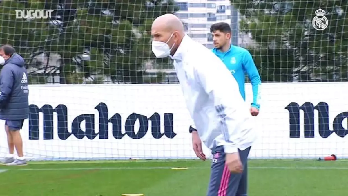 Real Madrid Atletico Madrid Maçına Hazırlanıyor