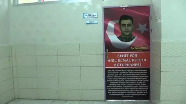 Şehit polis Anıl Kemal Kurtul'un adı, kütüphanede yaşatılacak Şehit polis Anıl Kemal Kurtul'un adı, kütüphanede yaşatılacak