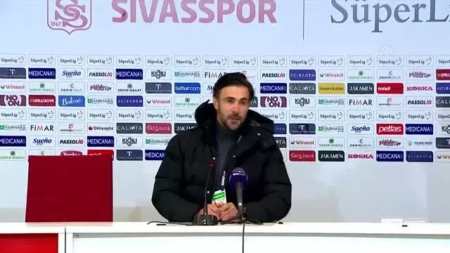 Sivasspor - Hatayspor maçının ardından Sivasspor - Hatayspor maçının ardından