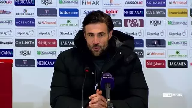 Sivasspor - Hatayspor maçının ardından Sivasspor - Hatayspor maçının ardından
