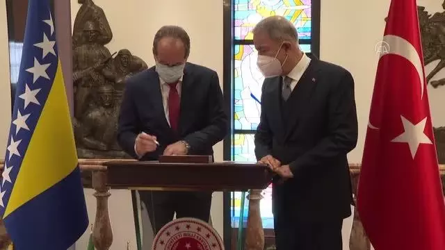 Türkiye ile Bosna Hersek arasında Askeri Mali İşbirliği Anlaşması imzalandı Türkiye ile Bosna Hersek arasında Askeri Mali İşbirliği Anlaşması imzalandı