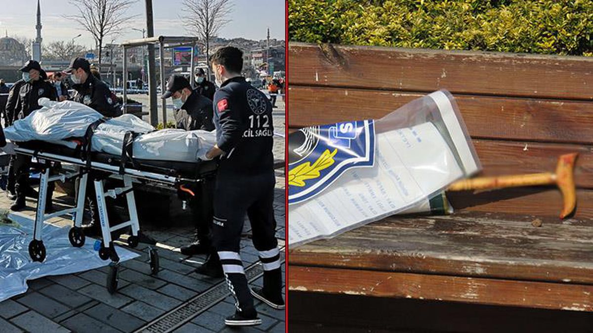Üsküdar'da 81 yaşındaki yaşlı adam, bankta otururken tabancayla intihar etti