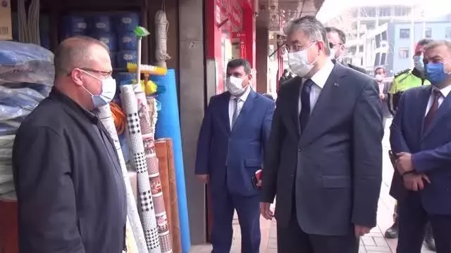 'Yüksek riskli' iller arasındaki Osmaniye'de Kovid-19 tedbirleri denetlendi 'Yüksek riskli' iller arasındaki Osmaniye'de Kovid-19 tedbirleri denetlendi