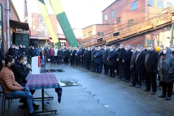 Zonguldak'ta 263 madenci dualarla anıldı Zonguldak'ta 263 madenci dualarla anıldı