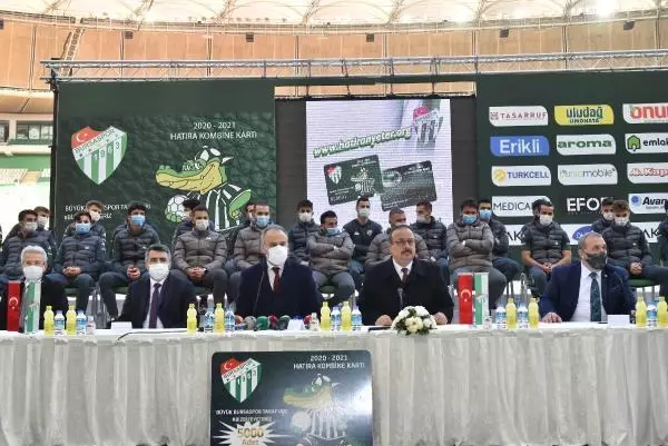 Bursaspor'dan 'Hatıran Yeter Kombine Kartı' kampanyası Bursaspor'dan 'Hatıran Yeter Kombine Kartı' kampanyası