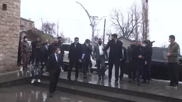 Çukurca Kaymakamı Öztürk, Irak heyetini kabul etti Çukurca Kaymakamı Öztürk, Irak heyetini kabul etti